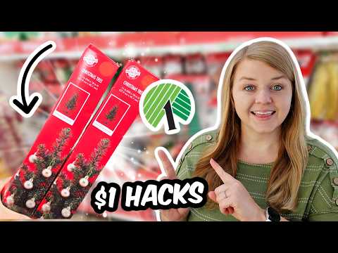 Видео: Вы не поверите, что я сделала из ёлок стоимостью в 1 доллар 🤯