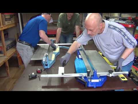 Видео: БАТЛ Порівняння роботи плиткорізу SIRI PRO 90 і SIGMA SERIE 3 с ручкою MAX Ріжемо плитку