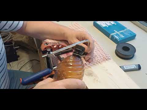 Видео: Распиливаем твердый камень алмазной струной (проволокой) в домашних условиях