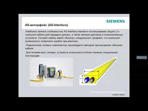 Видео: AS-Interface Полевая коммуникационная шина     20180918 100843