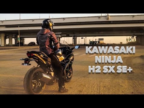 Видео: Спорт-Турист с Наддувом! Kawasaki Ninja H2 SX SE+. Обзор и Тест!