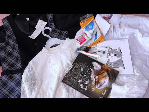 Видео: Покупки одежды и канцелярии для школы. К учебному году готовы!