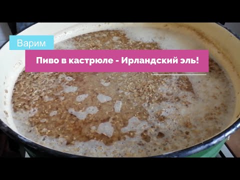 Видео: Пиво в кастрюле, Ирландский эль!