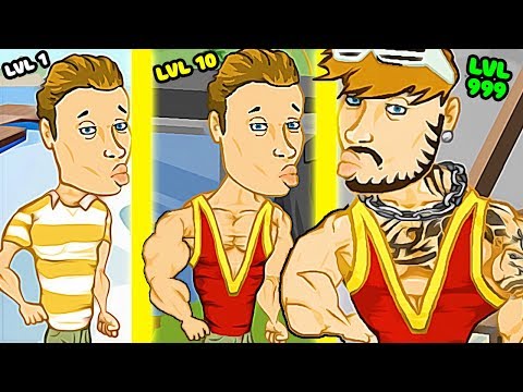 Видео: ЭВОЛЮЦИЯ МУЖИКА ИЗ ДРИЩА В КАЧКА В ИГРЕ DOUCHEBAG BEACH CLUB!