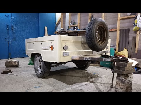 Видео: Тюнинг старого дедушкиного прицепа