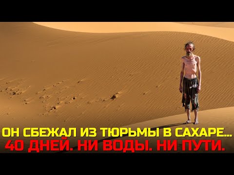 Видео: Он Сбежал Из Тюрьмы В Сахаре...40 Дней. Ни Воды. Ни Пути. Только Воля