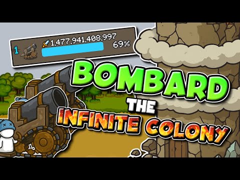 Видео: ГОСПОДСТВО над Бесконечной колонией с помощью ПУШЕК | Grow Castle