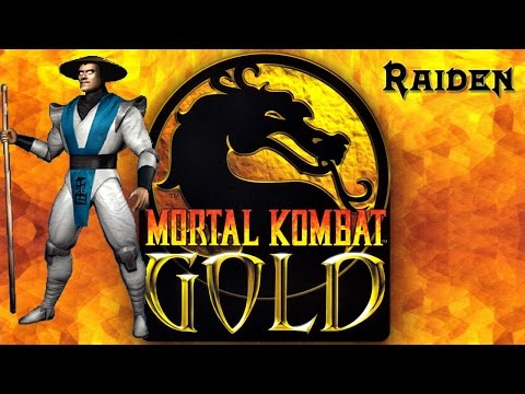 Видео: Raiden - Mortal Kombat Gold Прохождение HD/60 кадров в секунду