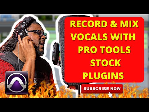 Видео: КАК ЗАПИСЫВАТЬ И МИКШИРОВАТЬ ВОКАЛ С ПОМОЩЬЮ СТАНДАРТНЫХ ПЛАГИНОВ PRO TOOLS