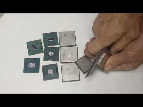 Видео: Аффинаж. Золото с процессоров AMD INTEL