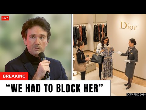 Видео: Dior блокирует Меган Маркл после того, как она сорвала их парижскую примерку | Шокирующие подробн...