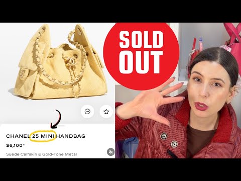 Видео: ЭТО ЖАРКО 🔥 Новая мини-сумочка Chanel 25 🔥 Обновление цен на сумки Chanel Cruise 2026 в США 26C 💵