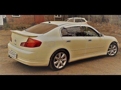 Видео: NISSAN SKYLINE V-35. VQ25DD. ЧЕТКИЙ АППАРАТ.