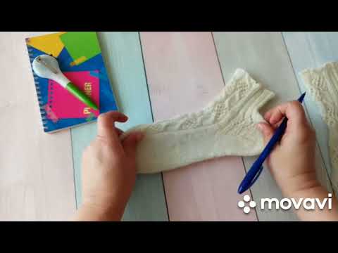 Видео: ВНИМАНИЕ,полезная информация,как за минуту расчитать нужную длинну стопы носка на все размеры！