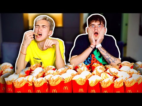 Видео: КТО БОЛЬШЕ СЪЕСТ КАРТОШКИ ФРИ? | 1.000.000 КАРТОШЕК