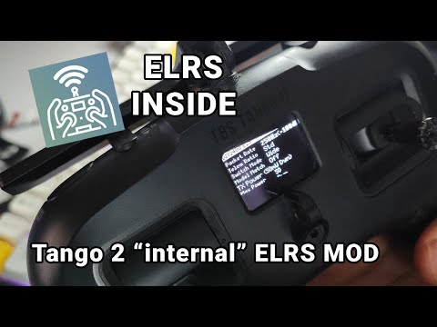 Видео: Tango 2 "Internal"  ELRS MOD / ELRS Передатчик из приемника в Tango 2 /  Happymodel EP Dual