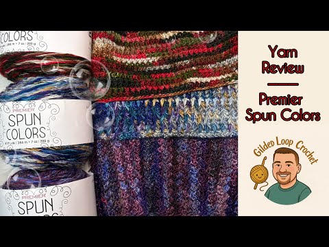 Видео: Обзор пряжи — пряжа Premier Yarns Spun Colors (образцы включены) #makeitpremier