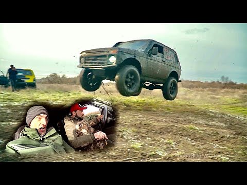 Видео: КАК ЕДЕТ ШЕСНАРЬ, АТМО И ТУРБО НИВА? + ТЕСТ АНТИКОРА НА ЖЕСТКОМ ОФФРОАД