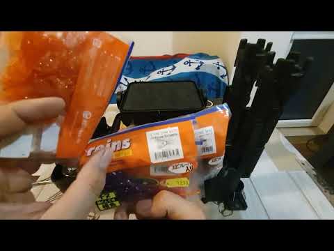 Видео: Обзор о том что поместилось в ящик MEBAO копия на MEIHO.