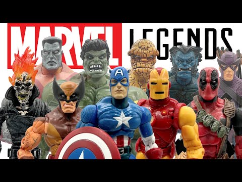Видео: ПОЛНАЯ история Marvel Legends — Часть 1 — ИСТОКИ — Волны 1-9