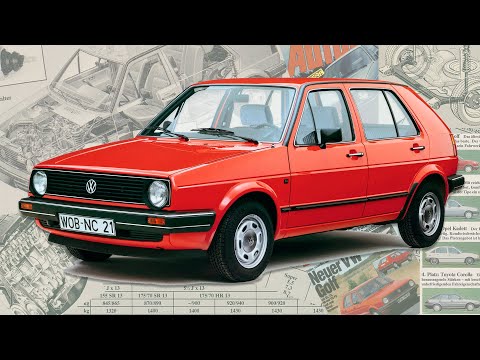 Видео: Volkswagen Golf II • СОРОК ЛЕТ тому НАЗАД • ИСТОРИЯ автомобиля 1980-х