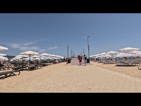 Видео: Прогулка по Солнечному Берегу, Болгария / Sanny Beach, Bulgaria