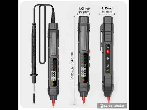 Видео: Полезная мелочь с Алиэкспресс Умный цифровой мультиметр 4000 отсчетов