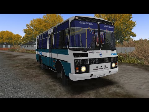 Видео: OMSI 2 на ПАЗ 32054 по маршруту Чистогорской области