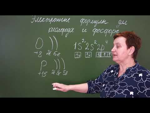 Видео: 8 класс. Распределение электронов в атоме. Электронные формулы.