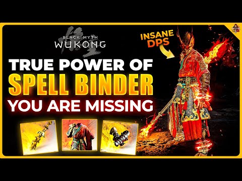 Видео: Вы не используете Spell Binder, верно… Вот НАСТОЯЩАЯ сборка Укуна из Black Myth!