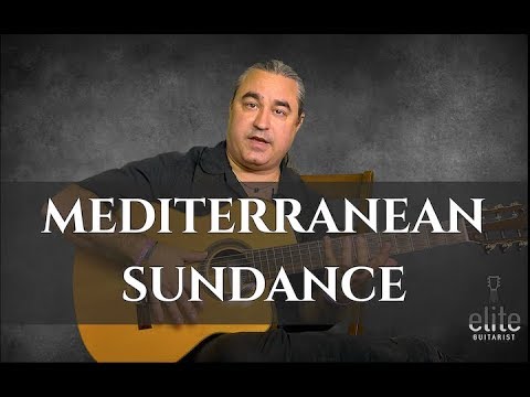 Видео: Урок игры на гитаре Mediterranean Sundance Flamenco | EliteGuitarist.com