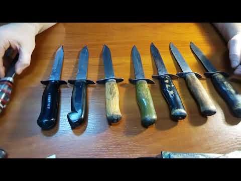 Видео: нр40 нож разведчика-продолжение