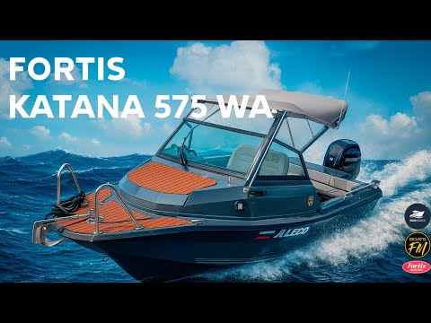 Видео: САМЫЙ НЕОБЫЧНЫЙ РИБ, FORTIS KATANA 575 WA