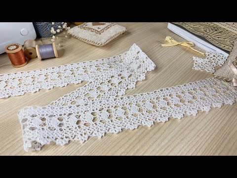 Видео: Очаровательная КАЙМА крючком. Вяжем вместе.🤍