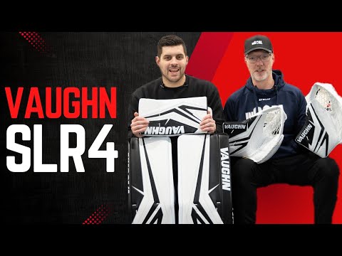 Видео: Вратарские щитки и перчатки Vaughn SLR4