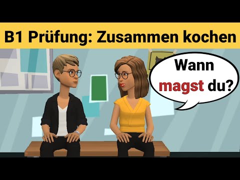 Видео: Устный экзамен по немецкому языку B1 | Планируйте что-нибудь вместе/диалог | разговор. Часть 3