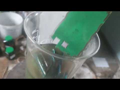 Видео: Смывка позолоты цикадой (Jin Chan) и самодельный вакумный насос