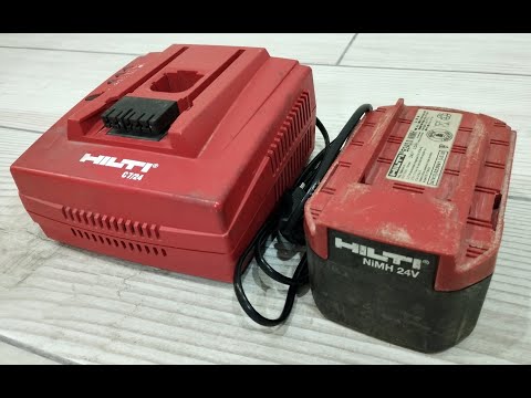 Видео: Переделка аккумулятора hilti 24v на Li-ion
