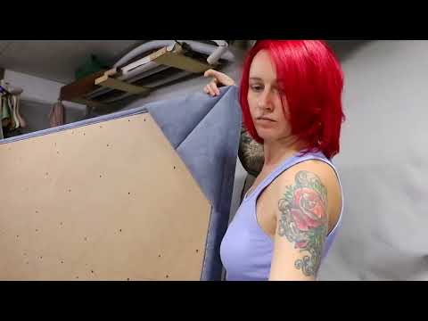 Видео: ИЗГОЛОВЬЕ БЕЗ РАМЫ / HEADBOARD WITHOUT FRAME