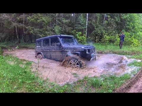 Видео: Кто еще так сможет кроме Гелика. Off-road.