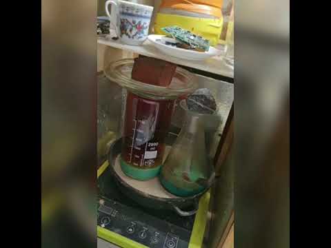 Видео: Золото с песка, необычное хлорирование, часть 2