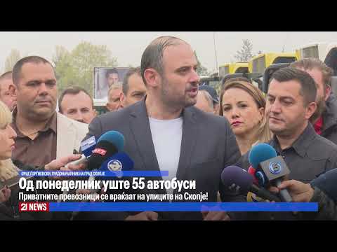 Видео: Од понеделник уште 55 автобуси - приватните превозници се враќаат на улиците на Скопје!