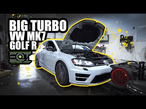 Видео: MK7 Golf R с EQT Vortex Turbo и множеством улучшений на динамометре