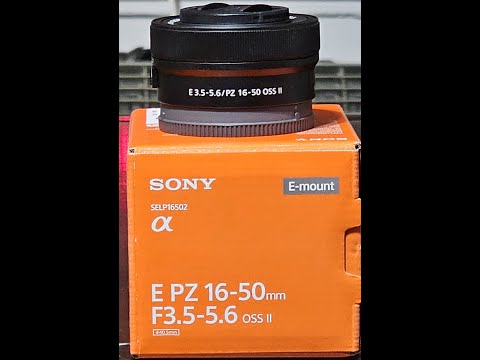 Видео: Sony Е PZ 16-50 F3.5-5.6 OSS II Test