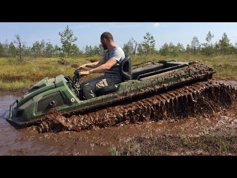 Видео: И ЭТО можно ПОСАДИТЬ??? Вездеходы Тингер в БОЛОТЕ!!!