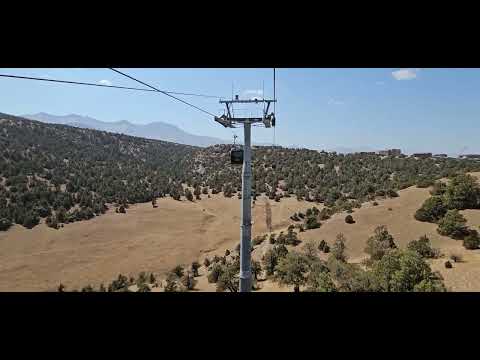 Видео: Заамин. Канатная дорога (Zomin cable car)