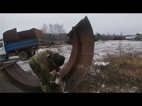 Видео: ПОРЕЗАЛИ НА МЕТАЛЛ, ТУ САМУЮ БОЧКУ С КАНАЛА ПУТЬ К МЕТАЛЛУ!
