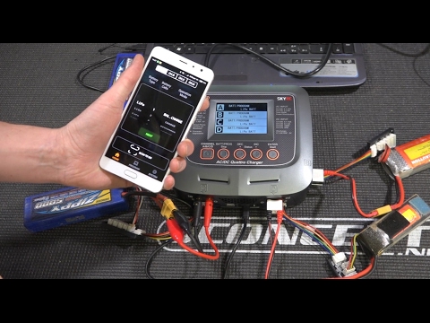 Видео: SkyRC Q200 QUATTRO ... управляем зарядкой с помощью телефона и компьютера