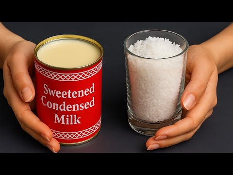 Видео: Смешайте сгущённое молоко с кокосовой стружкой! Вы будете в восторге! Десерт без выпечки!