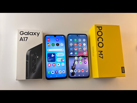 Видео: Сравнение Samsung A17 vs Poco M7 до 150 долларов или 11000 рублей Свежие ХИТЫ Продаж